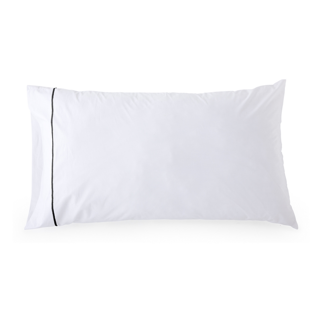 Funda de Almohada Yaki Blanco-Negro 2(50X80)