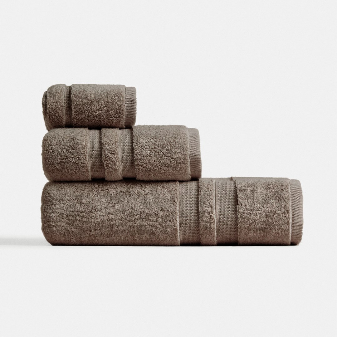 Juego de Toallas Taupe 700 gr