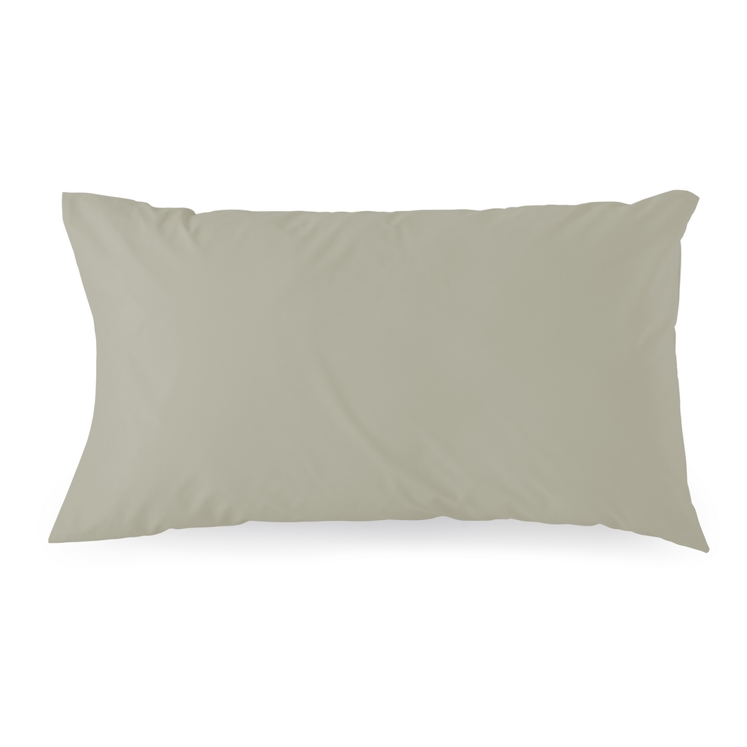 Funda de almohada lisa Olive