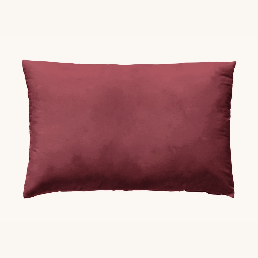 Funda de Almohada lisa Sakura Ciruela