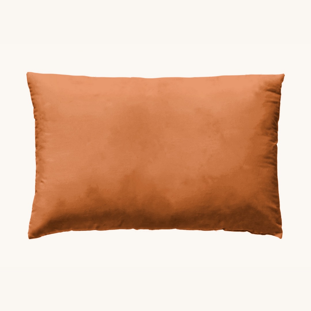 Funda de Almohada lisa Sakura ochre